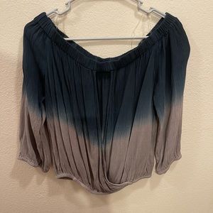 Charlotte Russe tie dyed woman’s blouse size small.